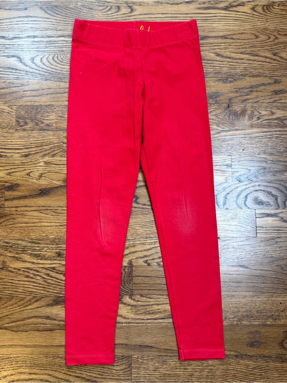 Boden Girls Basic Solid Navy, Gold, Red, & Floral Leggings Bundle Size 8-9 - Picture 13 of 16